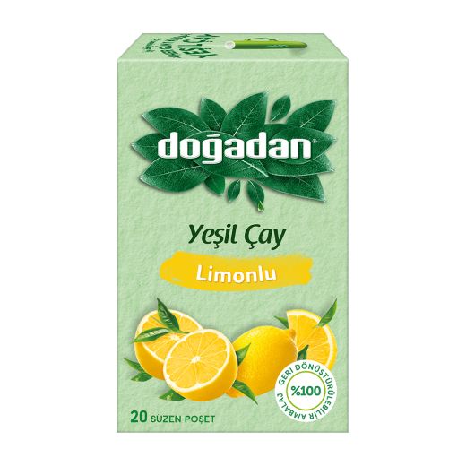 Dogadan Limonlu Yesil Cay (20TB)