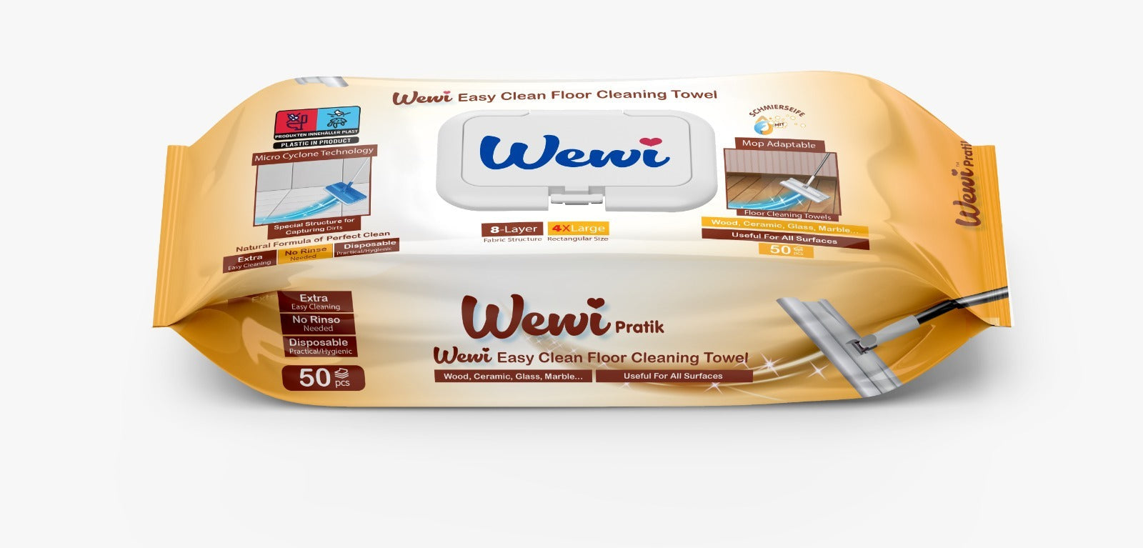 WEWI Floor Cleaning Towels