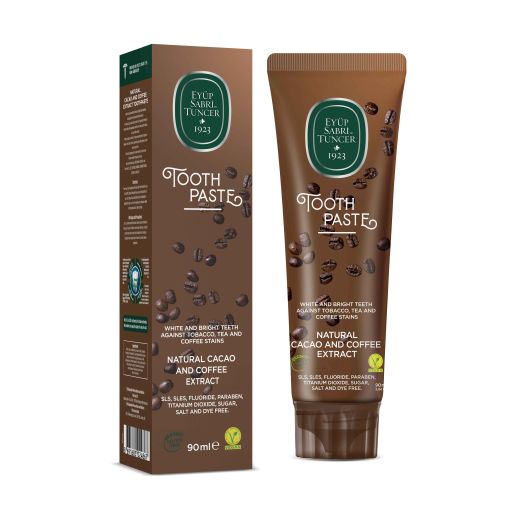 E. Sabri Toothpaste – Natural Cacao & Coffee Extract