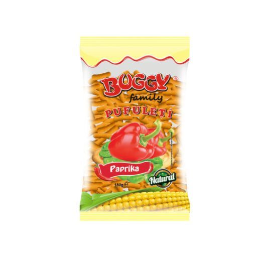 Buggy Family Pufuleti Paprika Cips (180GR)