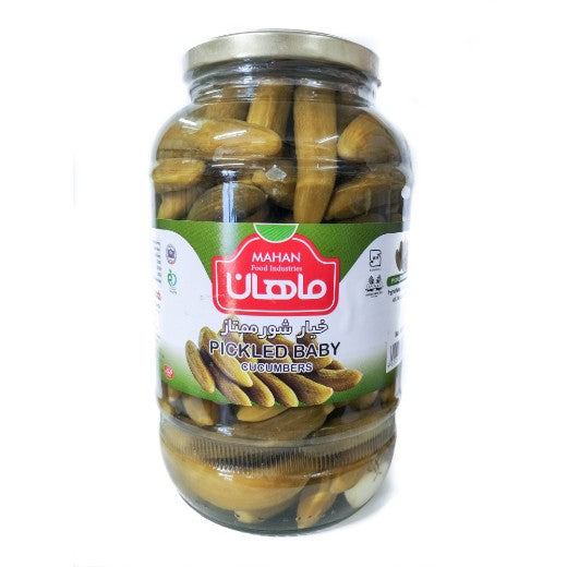 Mahan Pickled Baby Cucumbers (1500GR)