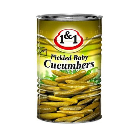 Ira 1&1 Pickled Mini Cucumber G1 Large Tin (4kg) product image