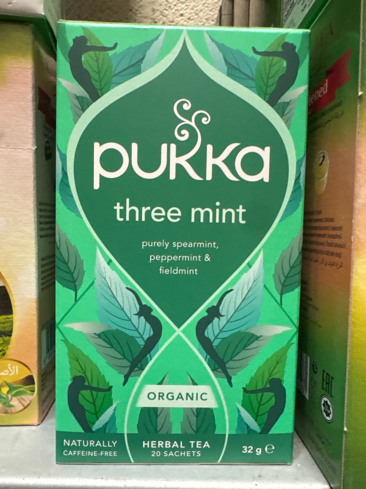 Pukka Organic Three Mint Tea 20BAGS