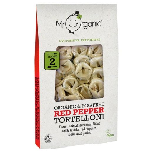 Mr Organic Red Pepper Tortelloni - 250Gr