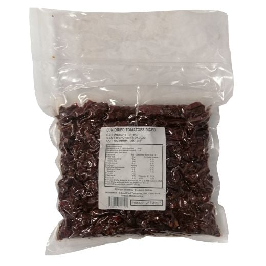 Galen Sun Dried Tomato In Vacuum Bag Diced (1KG)