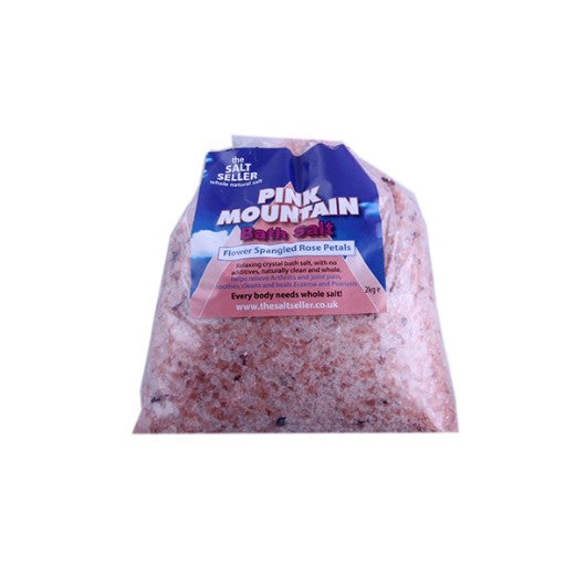 Salt Seller Flower Spangled Rose Bath Salt (2KG)