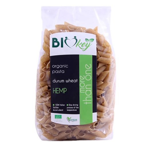 Biokey Whole Durum Wheat Spaghetti - 500Gr