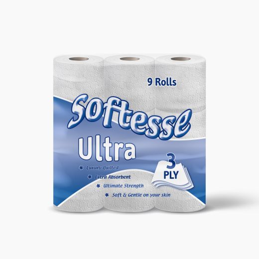 Modern Softesse Ultra Tt 3 Ply White (9(ROLLS)) product image