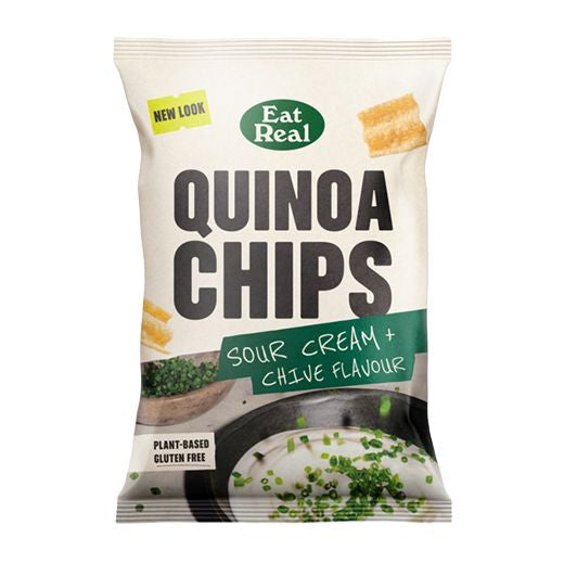 Eat Real Quinoa Sour Cream & Chive Chips (80G)