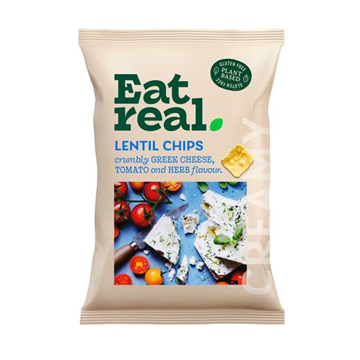 Eat Real Lentil Greek Cheese Tomato Herb (95GR)