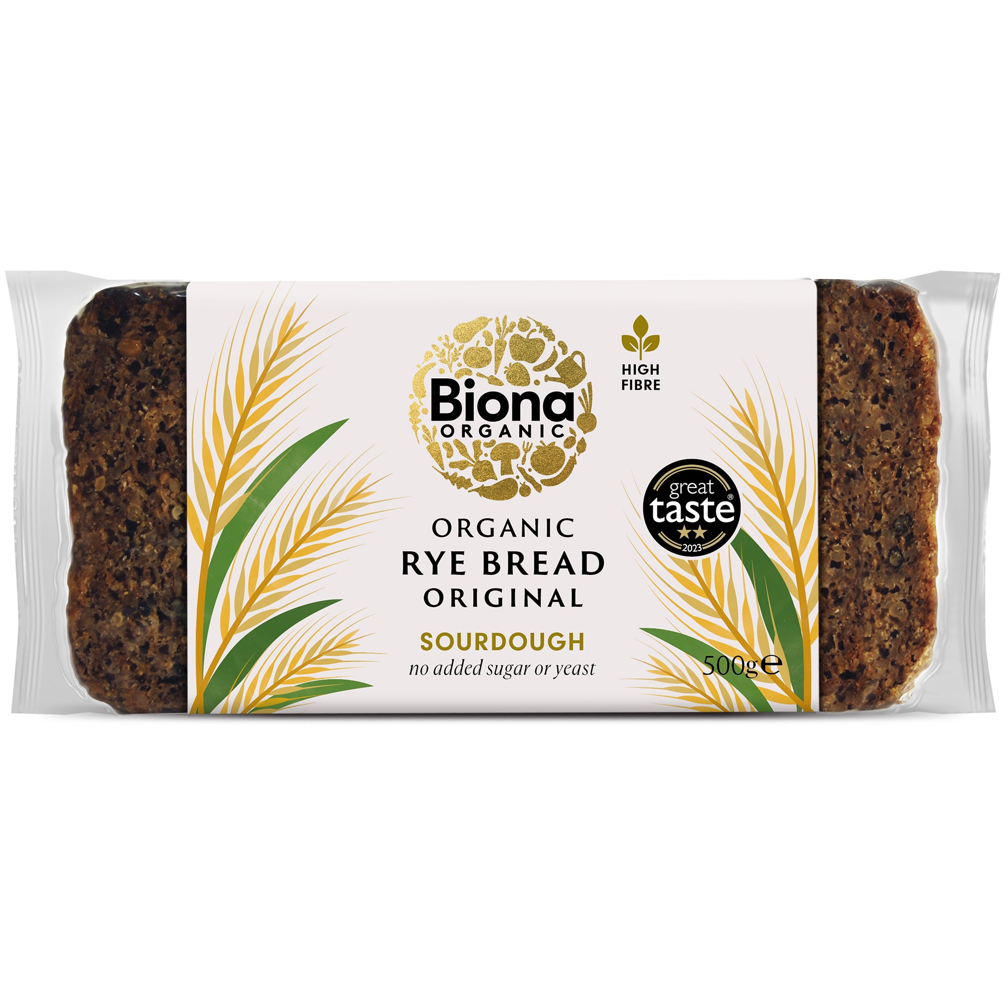 Biona Organic Rye Bread - 500Gr
