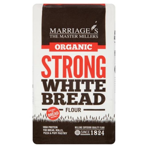 Marriage'S Organic Strong White Bread Flour - 1Kg