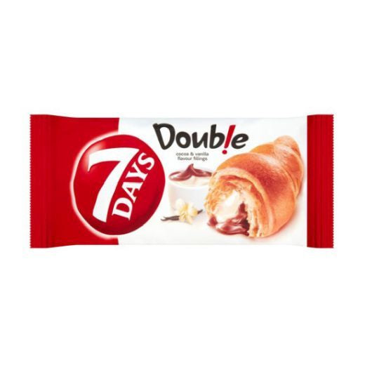 7 Days Halal Double Cocoa&Vanilla Croissant (60GR)
