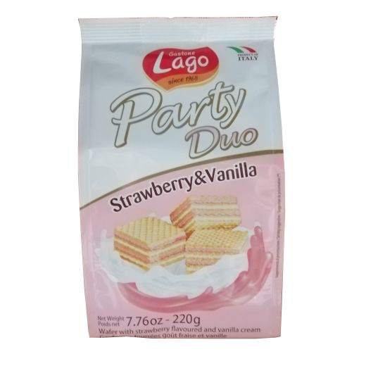 Elledi Party Wafer Strawberry - Vanilla (250GR)