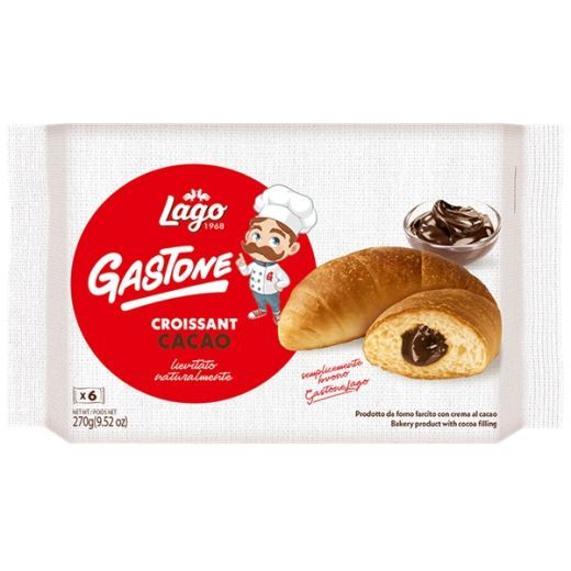 Lago 6 Croissants Crema Cacao (270G)