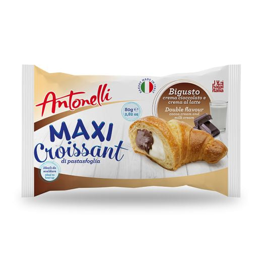 Antonelli Maxi Croissant Cacao And Milk Cream (80GR)