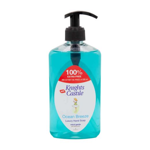 Knights Castle Ocean Breeze Soap (400ML)