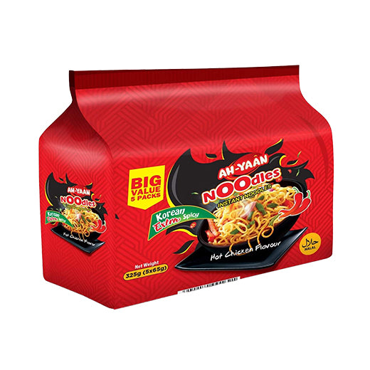 Ah-Yaan Instant Noodles Korean Spicy Chicken (65g) product image