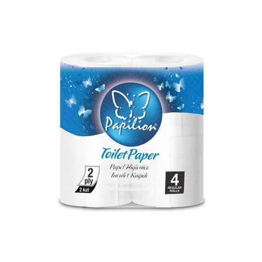 Papilion Toilet Paper 4''Lu (4X12) (21GR)