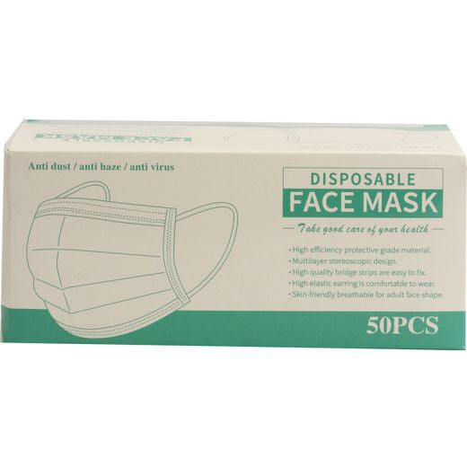Disposable Face Mask 50Pcs (1)