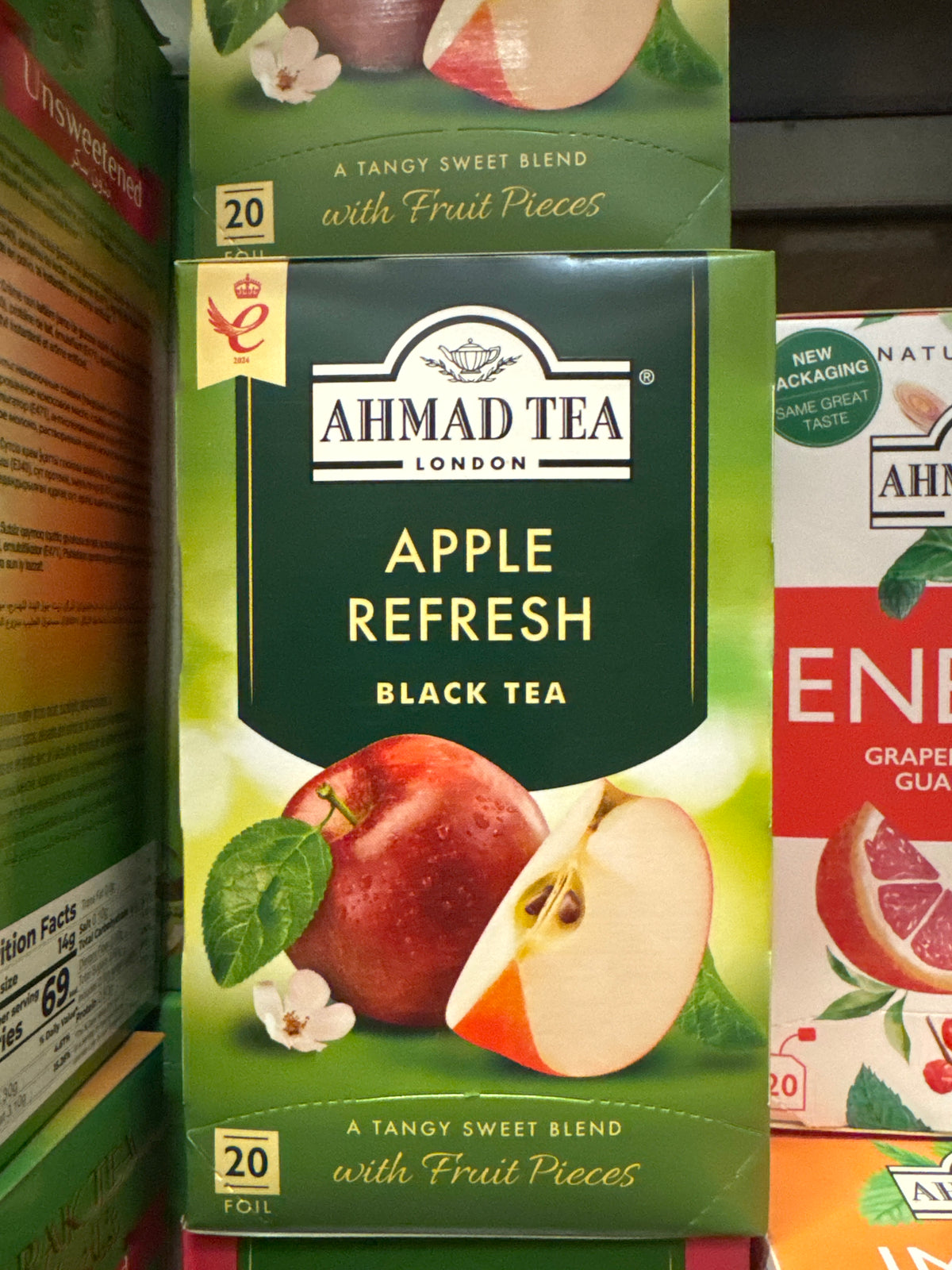 Ahmad Tea Apple Refresh Black Tea (40g x 20 Bags)