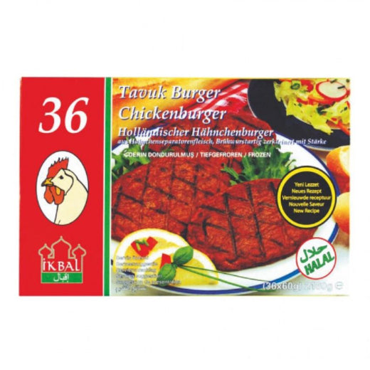Ikbal Chicken Burger (36X60GR)