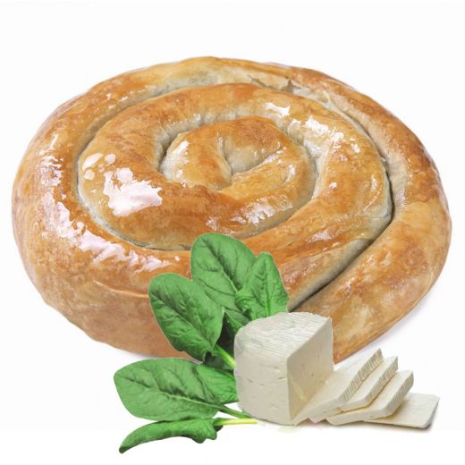 Arabatzis (Gul Ispanak) Twirled Pie With Spinach-Feta (220GR)