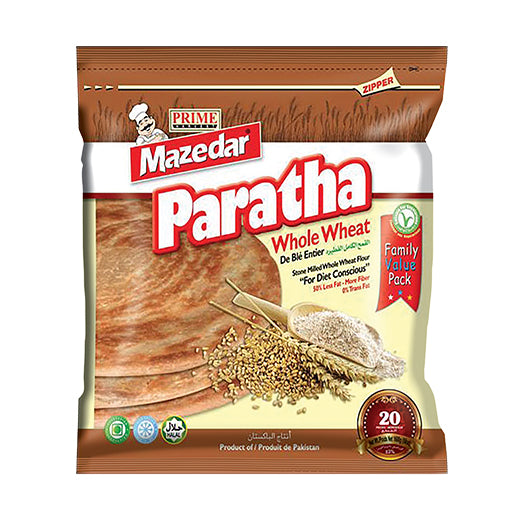 Mazedar Whole Wheat Paratha (Value 20 pcs Pack) (1.6kg) product image