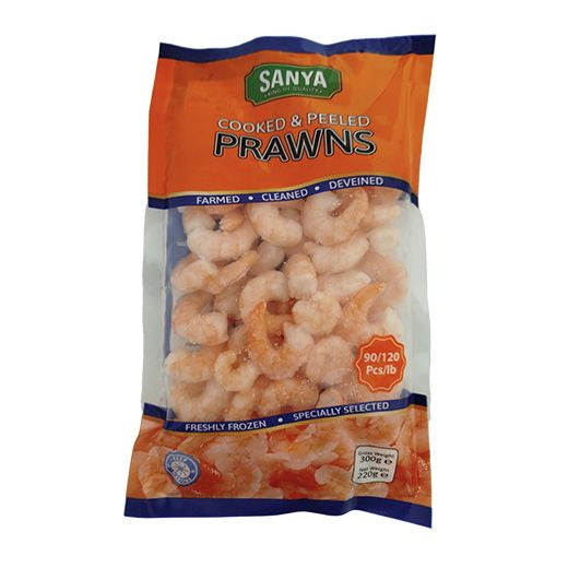 Sanya Prawn Cooked Peeled&Deveined (90 - 120 pcs - Lb) Aytac Fish (300g) product image