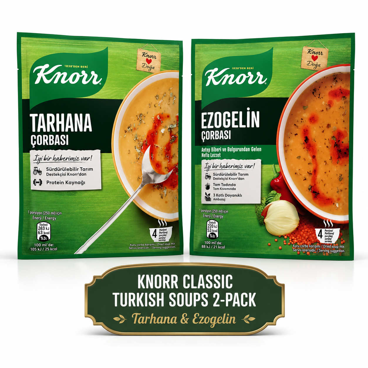 Knorr Classic Turkish Soups 2-Pack