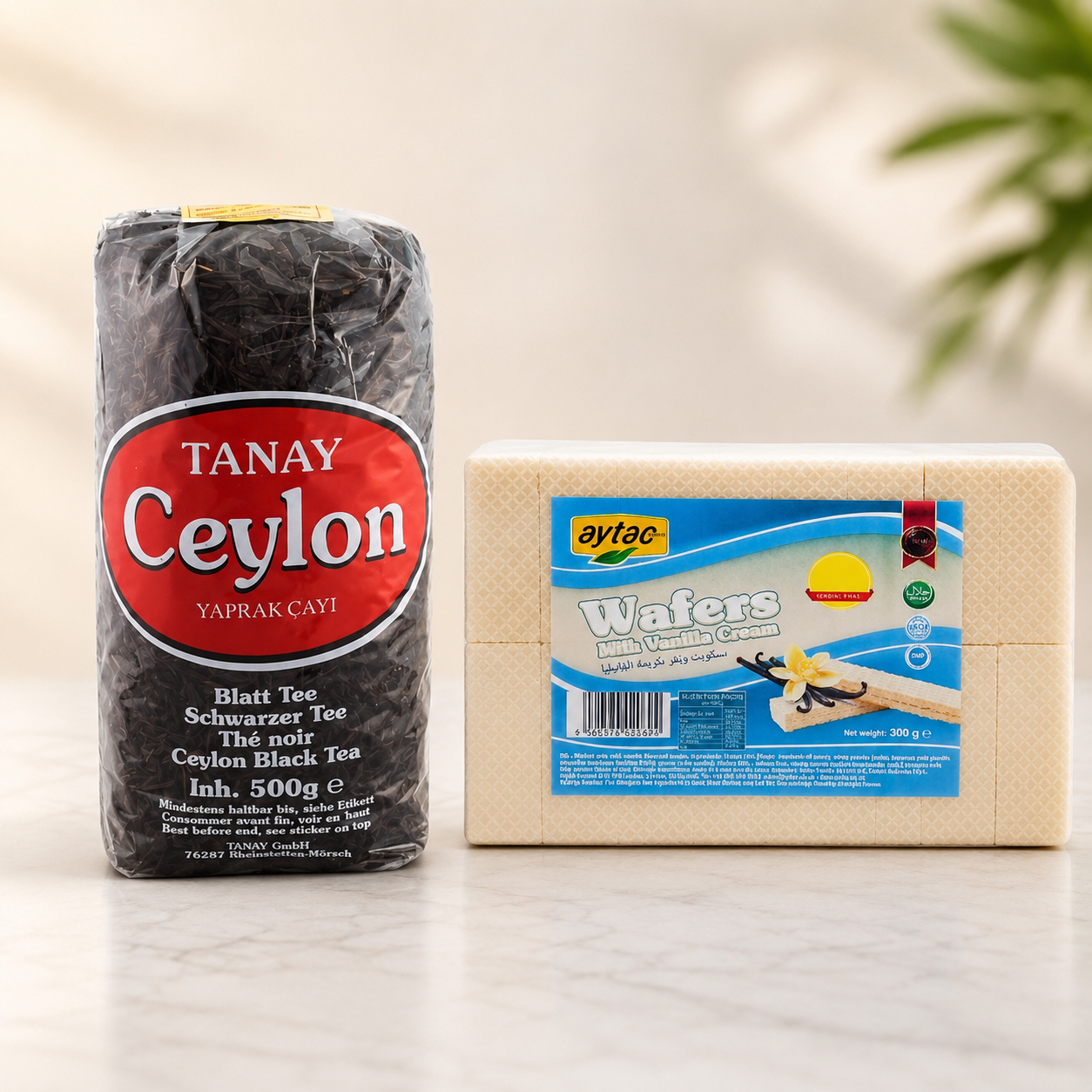 Tea Break Bundle – Tanay Ceylon Tea & Vanilla Wafers