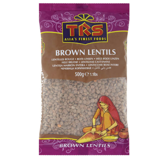 TRS Lentils Whole Brown (Masoor) (500g) product image