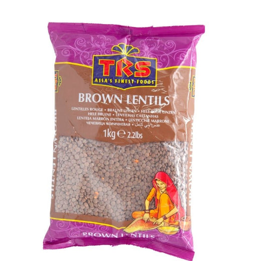TRS Lentils Brown Whole (1kg) product image