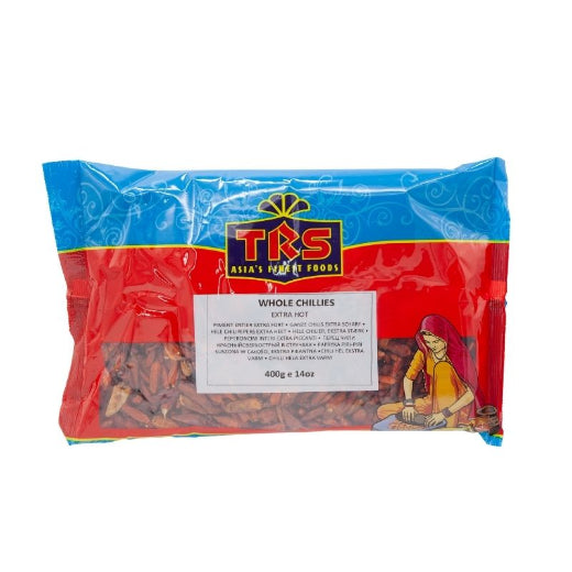 TRS Chillies Whole Ex. Hot (400g) product image