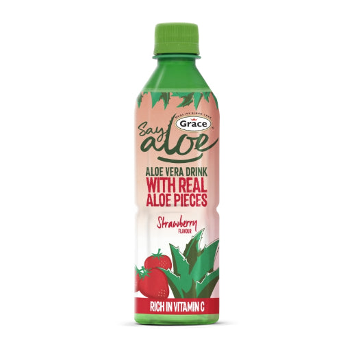 Grace Say Aloe Strawberry (500ml) product image