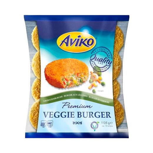 Ctr Av Aviko Vegetable Burger 3X10P 3X1125Guk product image