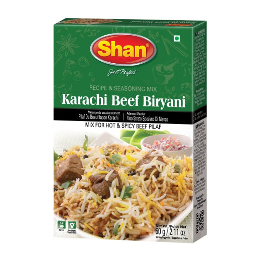 Shan Biryani Karachi Beef 60g (60GRX12PCS) product image