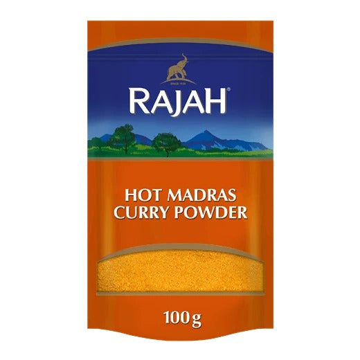 Wm Rajah Hot Madras Curry 100g Pouch product image