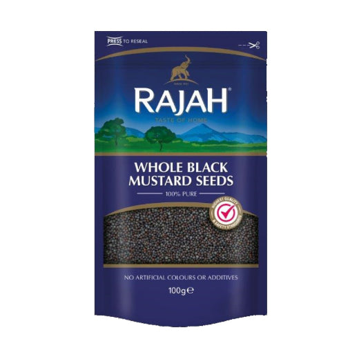 Wm Rajah Whole Black Mustard Seeds 100g product image