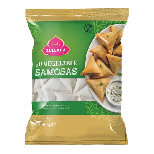 Zlk Vegetable Samosa 50 pcs (1.65kg) product image