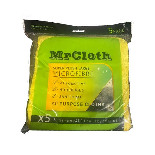 Ctr Mr Cloth Super Plush Large Microfibre (360Gsm) (5 pcs) product image
