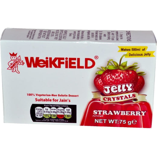 Tp Weikfield Vegeterian Jelly Strawberry (75Gx12pcs) product image