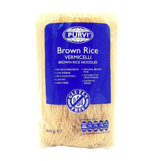 Tp Purvi Rice Vermiceli Brown (Case) (400g) product image
