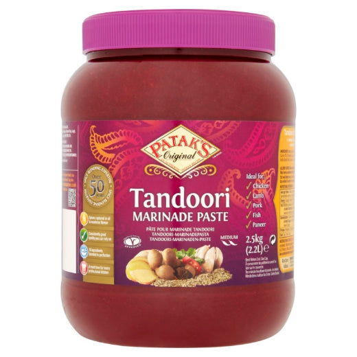 Wm Patak Tandoori Paste Clr 1X2X2500g (2.5kg) product image