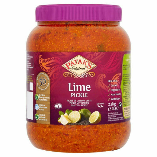 Wm Patak Lime Pickle Mild 1X2X2300g (2.3kg) product image