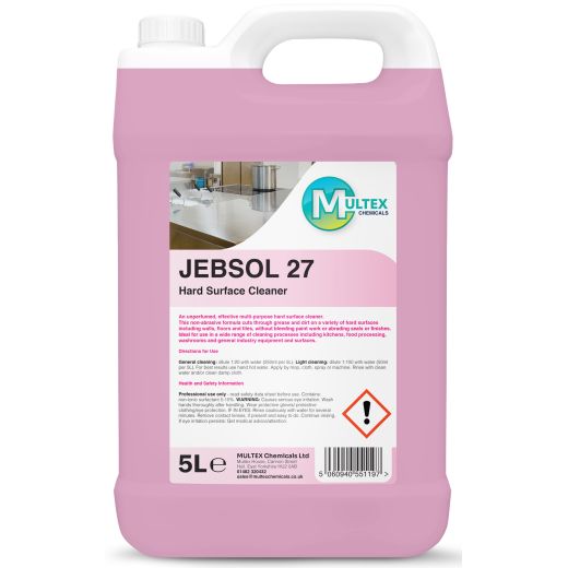 Multex Jebsol 27 : Hard Surface Cleaner Pink (5L) product image