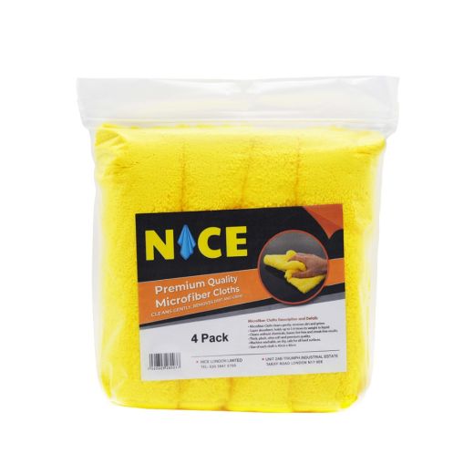 Nice Microfibre 4'S Yellow (4 pcs) product image