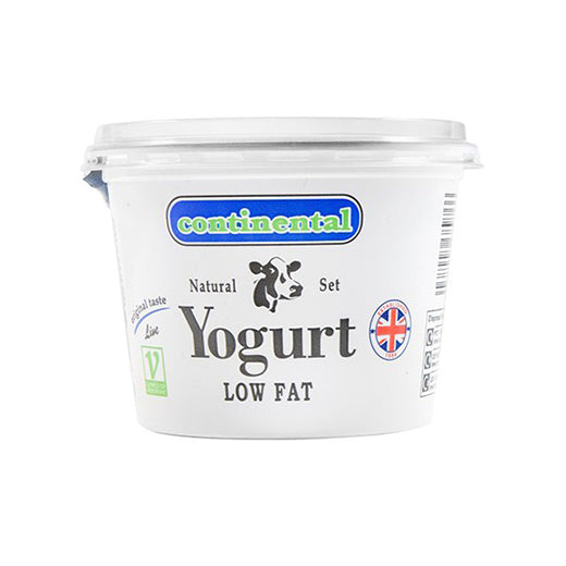 Continental Natural Set Low Fat Yogurt 400g product image