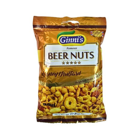 Ginni''S Beer Nuts (Honey - Mustard) (90g) product image
