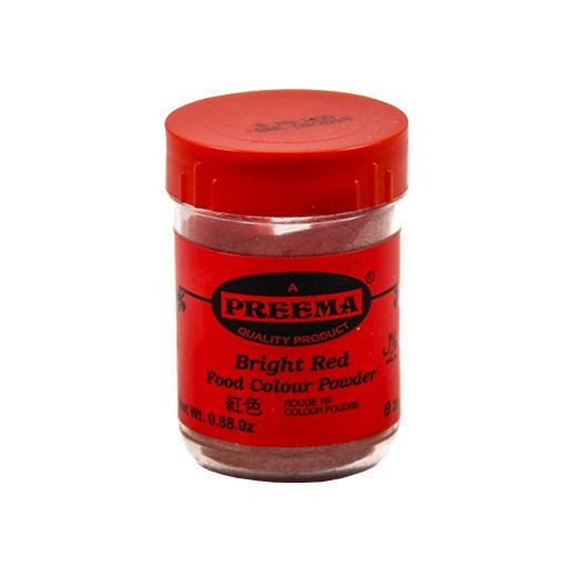 Preema Bright Red Food Colouring Powder 25g product image